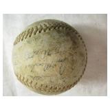 Autographed Baseball with Multiple Signatures Unsure if Facsimilie or Not Autographed Baseball with Multiple Signatures Unsure if Facsimilie or Not