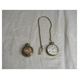 Hamilton Pocket Watch with Chain and Other Pocket Watch Hamilton Pocket Watch with Chain and Other Pocket Watch