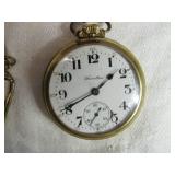 Hamilton Pocket Watch with Chain and Other Pocket Watch Hamilton Pocket Watch with Chain and Other Pocket Watch