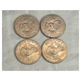 Lot of 4: Eisenhower Dollar Coins 1971-1972 Lot Lot of 4: Eisenhower Dollar Coins 1971-1972 Lot