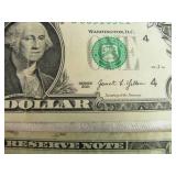 Three One Dollar Star Notes Series 2021, 1995, and 2013 Three One Dollar Star Notes Series 2021, 1995, and 2013