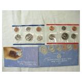 United States Mint 1991 Uncirculated Coin Set United States Mint 1991 Uncirculated Coin Set