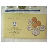 United States Mint 1990 Uncirculated Coin Set with D and P Mint Marks United States Mint 1990 Uncirculated Coin Set with D and P Mint Marks