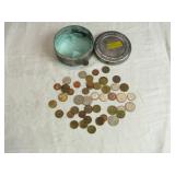 Collection of German and Other Foreign Coins Including Deutsche Marks and Pfennigs Collection of German and Other Foreign Coins Including Deutsche Marks and Pfennigs
