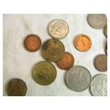 Collection of German and Other Foreign Coins Including Deutsche Marks and Pfennigs Collection of German and Other Foreign Coins Including Deutsche Marks and Pfennigs