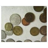 Collection of German and Other Foreign Coins Including Deutsche Marks and Pfennigs Collection of German and Other Foreign Coins Including Deutsche Marks and Pfennigs