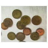 Collection of German and Other Foreign Coins Including Deutsche Marks and Pfennigs Collection of German and Other Foreign Coins Including Deutsche Marks and Pfennigs