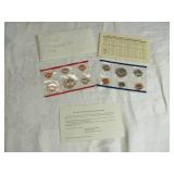 United States Mint 1988 Uncirculated Coin Set United States Mint 1988 Uncirculated Coin Set
