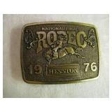 Hesston National Finals Rodeo 1976 Limited Edition Buckle Hesston National Finals Rodeo 1976 Limited Edition Buckle