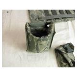 Military Tactical Gear Set including Pouches and Panels Military Tactical Gear Set including Pouches and Panels
