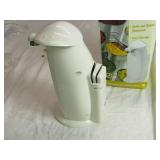 Continental Electric Can Opener with Knife Sharpener Continental Electric Can Opener with Knife Sharpener
