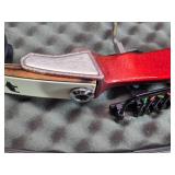 Bear Centershot Compound Target Bow with Hard Case, Stabilizer, Check It Site, Arrows Bear Centershot Compound Target Bow with Hard Case, Stabilizer, Check It Site, Arrows