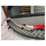Bear Centershot Compound Target Bow with Hard Case, Stabilizer, Check It Site, Arrows Bear Centershot Compound Target Bow with Hard Case, Stabilizer, Check It Site, Arrows