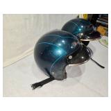 Pair of Motorcycle Helmets Pair of Motorcycle Helmets