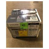Vissani 6,000 BTU 115-Volt Window Air Conditioner for 250 sq. ft. Rooms with Remote in White  Customer Returns See Pictures Vissani 6,000 BTU 115-Volt Window Air Conditioner for 250 sq. ft. Rooms with Remote in White  Customer Returns See Pictures
