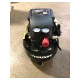 Husky 3 Gal. 120 PSI Portable Electric Oil-Free Light Duty Pancake Air Compressor with Fold Down Handle and 1-Quick Coupler Customer Returns See Pictures Husky 3 Gal. 120 PSI Portable Electric Oil-Free Light Duty Pancake Air Compressor with Fold Down Handle and 1-Quick Coupler Customer Returns See Pictures