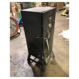 Masterbuilt 30 in. Dual Fuel Propane Gas and Charcoal Smoker in Black, 731 sq. in. of Cooking Space  Damaged Customer Returns See Pictures Masterbuilt 30 in. Dual Fuel Propane Gas and Charcoal Smoker in Black, 731 sq. in. of Cooking Space  Damaged Customer Returns See Pictures