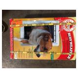 Ideal Pet Products 7.25 in. x 13 in. Medium Ruff Weather Frame with Dual Flaps Dog and Pet Door Mount Door  Customer Returns See Pictures Ideal Pet Products 7.25 in. x 13 in. Medium Ruff Weather Frame with Dual Flaps Dog and Pet Door Mount Door  Customer Returns See Pictures