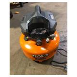 RIDGID 6 Gal. 150 PSI Portable Electric Oil-Free Jobsite Pancake Air Compressor with Dual Pressure Gauges and 2-Quick Couplers   Customer Returns See Pictures RIDGID 6 Gal. 150 PSI Portable Electric Oil-Free Jobsite Pancake Air Compressor with Dual Pressure Gauges and 2-Quick Couplers   Customer Returns See Pictures