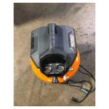 RIDGID 6 Gal. 150 PSI Portable Electric Oil-Free Jobsite Pancake Air Compressor with Dual Pressure Gauges and 2-Quick Couplers   Customer Returns See Pictures RIDGID 6 Gal. 150 PSI Portable Electric Oil-Free Jobsite Pancake Air Compressor with Dual Pressure Gauges and 2-Quick Couplers   Customer Returns See Pictures