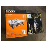 Lot of Assorted Table Tile Cutter  Various Models and Conditions   Customer Returns See Pictures Lot of Assorted Table Tile Cutter  Various Models and Conditions   Customer Returns See Pictures