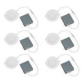 E ENERGETIC LIGHTING 4 in. Adjustable CCT Recessed Light Trim New Construction Dimable Indoor "Integrated LED Recessed Light Trim" (6-Pack)  Customer Returns See Pictures E ENERGETIC LIGHTING 4 in. Adjustable CCT Recessed Light Trim New Construction Dimable Indoor "Integrated LED Recessed Light Trim" (6-Pack)  Customer Returns See Pictures