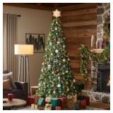 Home Accents Holiday 7.5 ft Festive Pine Christmas Tree Lighted Decor Holiday Display Prelit   Customer Returns See Pictures Home Accents Holiday 7.5 ft Festive Pine Christmas Tree Lighted Decor Holiday Display Prelit   Customer Returns See Pictures