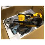 Dewalt 15 Amp Corded 12 in. Double Bevel Sliding Compound Miter Saw  & Compact Miter Saw Stand Customer Returns See Pictures Dewalt 15 Amp Corded 12 in. Double Bevel Sliding Compound Miter Saw  & Compact Miter Saw Stand Customer Returns See Pictures