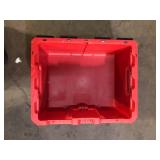 Milwaukee PACKOUT 18.6 in. Tool Storage Crate Bin with Carrying Handles and 50 lbs. Weight Capacity  Customer Returns See Pictures Milwaukee PACKOUT 18.6 in. Tool Storage Crate Bin with Carrying Handles and 50 lbs. Weight Capacity  Customer Returns See Pictures