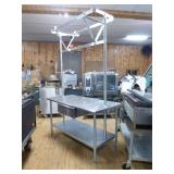 Stainless Steel Table with Baker