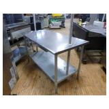 Stainless Steel Table with Baker