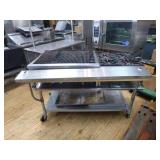 Jade Charbroil and 4 Burner Stove on Stand