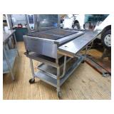 Jade Charbroil and 4 Burner Stove on Stand