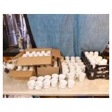 Lot of Coffee Cups
