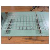Stainless Steel Shelf and Hook Rack