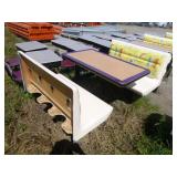 3 Sets of Booths