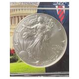 2023-W AMERICAN SILVER EAGLE NGC MS70 TRUMP SLAB 2023-W AMERICAN SILVER EAGLE NGC MS70 TRUMP SLAB