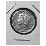 1944 US MERCURY DIME 1944 US MERCURY DIME