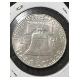 1963-D US FRANKLIN HALF DOLLAR 1963-D US FRANKLIN HALF DOLLAR