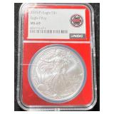 2025 AMERICAN SILVER EAGLE NGC MS69 2025 AMERICAN SILVER EAGLE NGC MS69