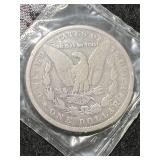 1881 US MORGAN SILVER DOLLAR 1881 US MORGAN SILVER DOLLAR