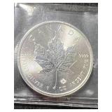 2019 CANADIAN MAPLE LEAF 1 TROY OZ .9999 FINE SILVER 2019 CANADIAN MAPLE LEAF 1 TROY OZ .9999 FINE SILVER