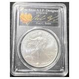 2023 AMERICAN SILVER EAGLE PCGS MS70 FIRST DAY ISSUE 2023 AMERICAN SILVER EAGLE PCGS MS70 FIRST DAY ISSUE