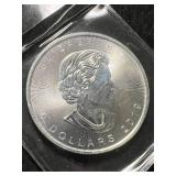 2019 CANADIAN MAPLE LEAF 1 TROY OZ .9999 FINE SILVER 2019 CANADIAN MAPLE LEAF 1 TROY OZ .9999 FINE SILVER