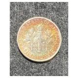 1963-D US ROOSEVELT DIME NICELY TONED 1963-D US ROOSEVELT DIME NICELY TONED