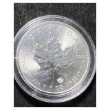 2016 CANADIAN MAPLE LEAF 1 TROY OZ .9999 FINE SILVER IN AIRTITE 2016 CANADIAN MAPLE LEAF 1 TROY OZ .9999 FINE SILVER IN AIRTITE