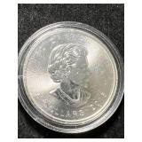 2016 CANADIAN MAPLE LEAF 1 TROY OZ .9999 FINE SILVER IN AIRTITE 2016 CANADIAN MAPLE LEAF 1 TROY OZ .9999 FINE SILVER IN AIRTITE