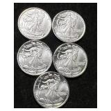 HALF TROY OZ TOTAL .999 FINE SILVER FRACTIONAL ROUNDS HALF TROY OZ TOTAL .999 FINE SILVER FRACTIONAL ROUNDS