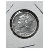 1941 US MERCURY DIME 1941 US MERCURY DIME