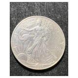 1996 AMERICAN SILVER EAGLE 1 TROY OZ .999 FINE SILVER 1996 AMERICAN SILVER EAGLE 1 TROY OZ .999 FINE SILVER